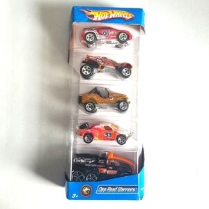 2006 Hot Wheels Off Road Warriors 5 Pack Car Set.Unopen.